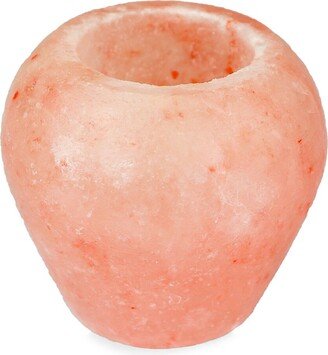 Apple Himalayan Salt Holder & Tealight Candle