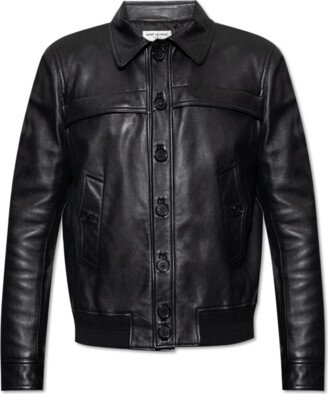 Leather Jacket - Black-AI