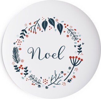 Salad Plates: Noel Christmas - Multi Salad Plate, Multicolor