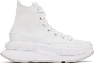 White Run Star Legacy CX High Top Sneakers