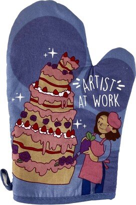 Artist At Work, Young Baker, Housewarming Gift, Christmas Hostess Funny Oven Mitts, Gifts For Bakers, Cute Mitts