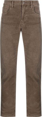 Sullivan corduroy tapered-leg trousers