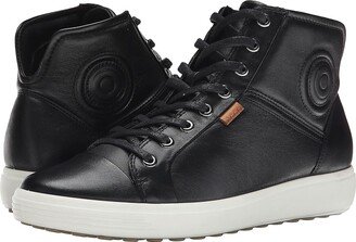 Soft 7 High Top (Black/Black) Women's Lace up casual Shoes