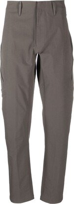 Pressed-Crease Tapered Trousers-AC
