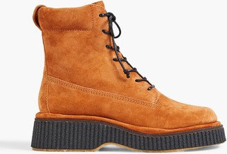 Sloane suede combat boots