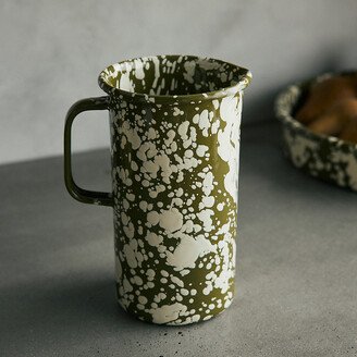 Speckled Enamel Carafe