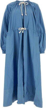 Jil Sander+ Gathered-Detailed Drawstring Fastened Dress