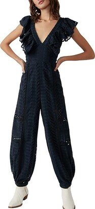 Mikayla Jumpsuit (Midnight) Women's Jumpsuit & Rompers One Piece