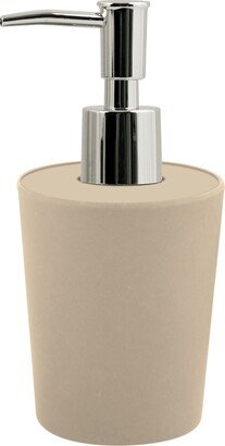 Countertop Soap And Lotion Dispenser Takeo Beige Bamboo