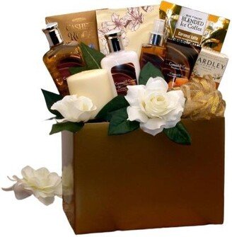 Gbds Caramel Inspirations Spa Gift Box - spa baskets for women gift - 1 Basket