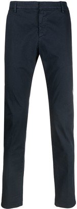Slim-Fit Cotton Trousers-AA