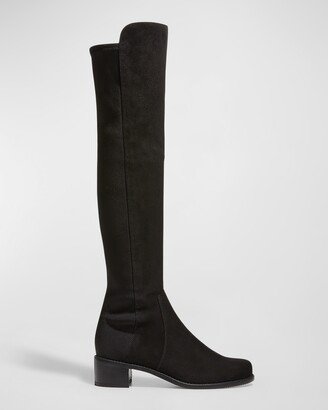 Reserve Stretch Suede Over-The-Knee Boots