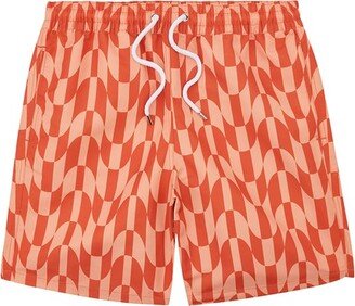 Copacabana Checkered Board Swim Shorts