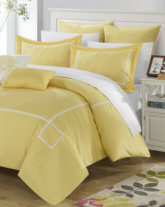 Wilma King Embroidered Comforter Set