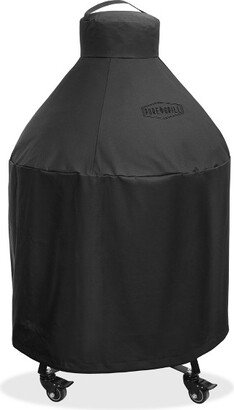 Pure Grill 22-Inch Ceramic Grill Cover for All Large Kamado Charcoal BBQ Grill Brands, Universal Fit Cover - 31 Dia x 40 H