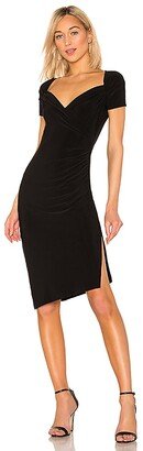 x REVOLVE Sweetheart Side Drape Dress