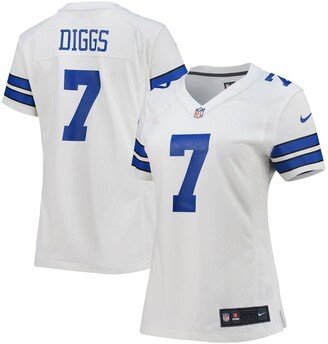 Women's Trevon Diggs White Dallas Cowboys Game Jersey