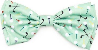 The Worthy Dog Golf Bow Tie Accessory - Green - L