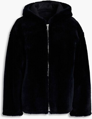 Shearling hooded jacket-AB