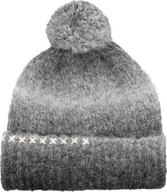 Gradient-Effect Knitted Beanie