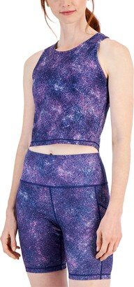 Id Ideology Women's Printed Crop Tank, Created for Macys