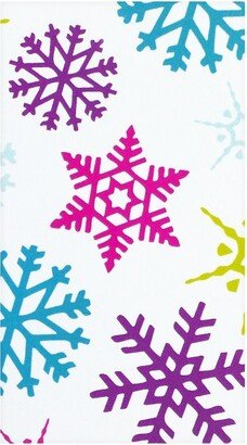 meant to be sent Bright Snowflake Gift Tag