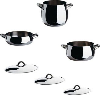 Mami stainless steel pans (set of 6)