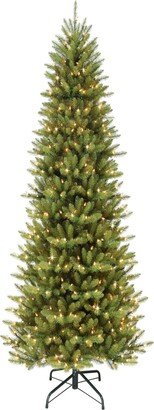 Puleo 7.5' Pre-Lit Slim Fraser Fir Artificial Tree