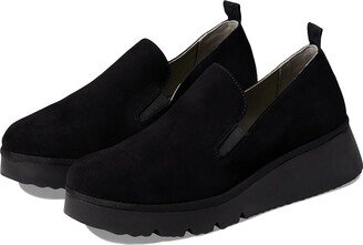 PECE406FLY (Black Suede) Women's Shoes