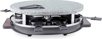 Matterhorn 8 Person Raclette With Granite Stone Grill Top