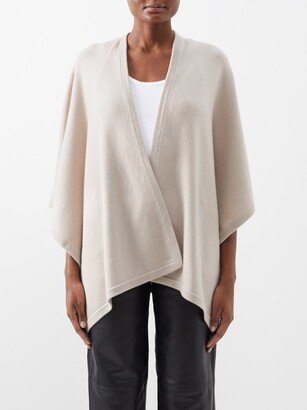 Square Cashmere Poncho