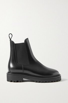 Castay Leather Chelsea Boots - Black