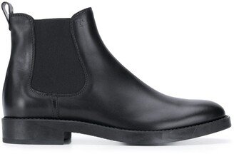 leather Chelsea boots-BA