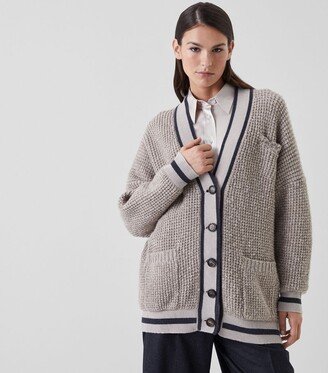 Wool-Cashmere Cardigan-AC