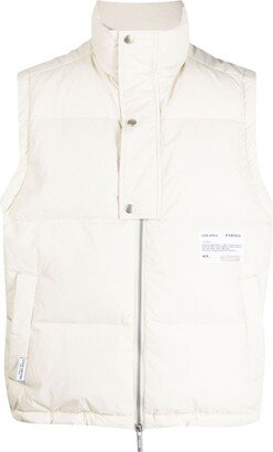 Logo-Patch Quilted Down Gilet-AC