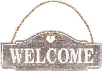 Okuna Outpost Juvale Rustic Wooden Welcome Sign