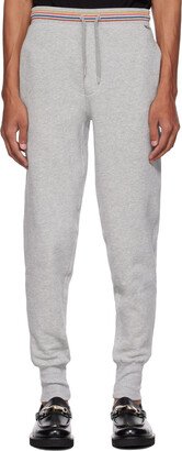 Gray Artist Stripe Sweatpants