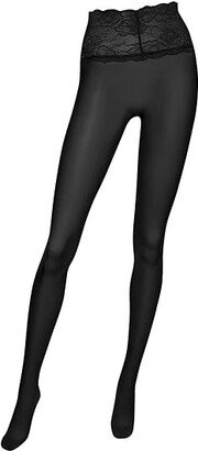 Fatal Lace Tights (Black) Hose