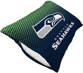 Seattle Seahawks Dot Fade Plush Standard Pillow Protector