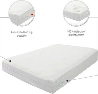 Payton Ultra Soft-Premium Zippered Mattress Protector Cover, Fits Mattress 10 to 14-Inch, Full