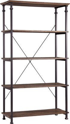 Myra Vintage Industrial Rustic 40-inch Bookcase by Classic