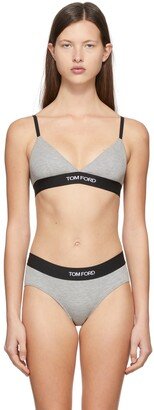 Heather Grey Signature Bra