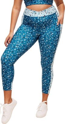 Adore Me Plus Size Lotus Crossover High-rise Leggings