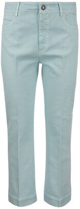 Button Detailed Flared Jeans-AG