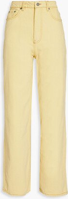 High-rise wide-leg jeans-CW