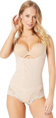 MAGIC Bodyfashion Super Control Shapewear Bodysuit (Latte) Women's Jumpsuit & Rompers One Piece