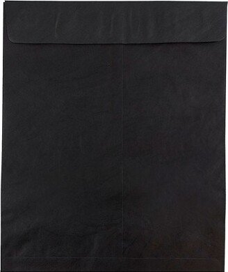 JAM Paper & Envelope JAM Paper 11.5 x 14.5 Tyvek Tear-Proof Open End Catalog Envelopes Black V021386