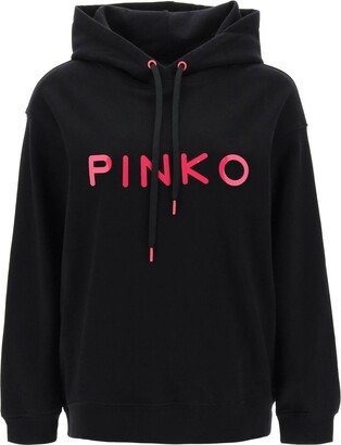 Logo-Appliqué Drawstring Hoodie