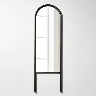 Threshold designed w/Studio McGee 20 x 65 Wood Arch Floor Mirror with Legs Black - Threshold™ designed with Studio McGee