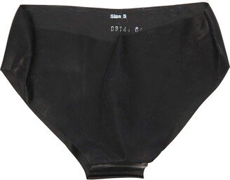 The Latex Collection Women's 29501111021 Latex Briefs Dildo Small